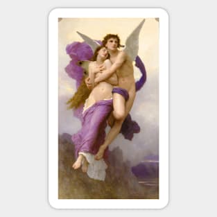 The Abduction of Psyche by William Adolphe Bouguereau Sticker